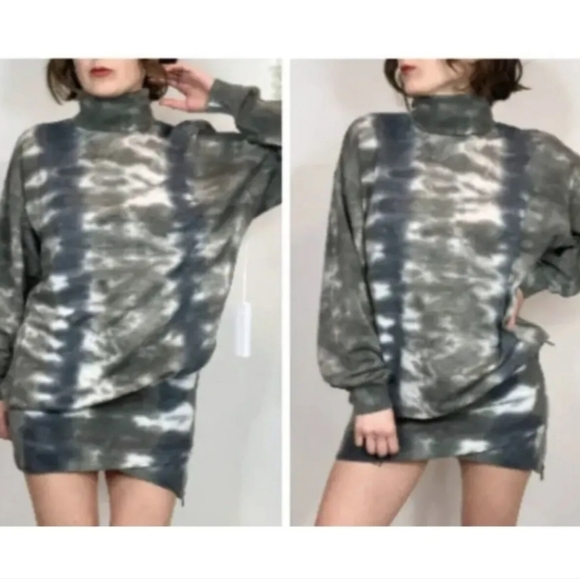 Young Fabulous & Broke Tie Dye Sweatshirt Dress - Picture 2 of 11
